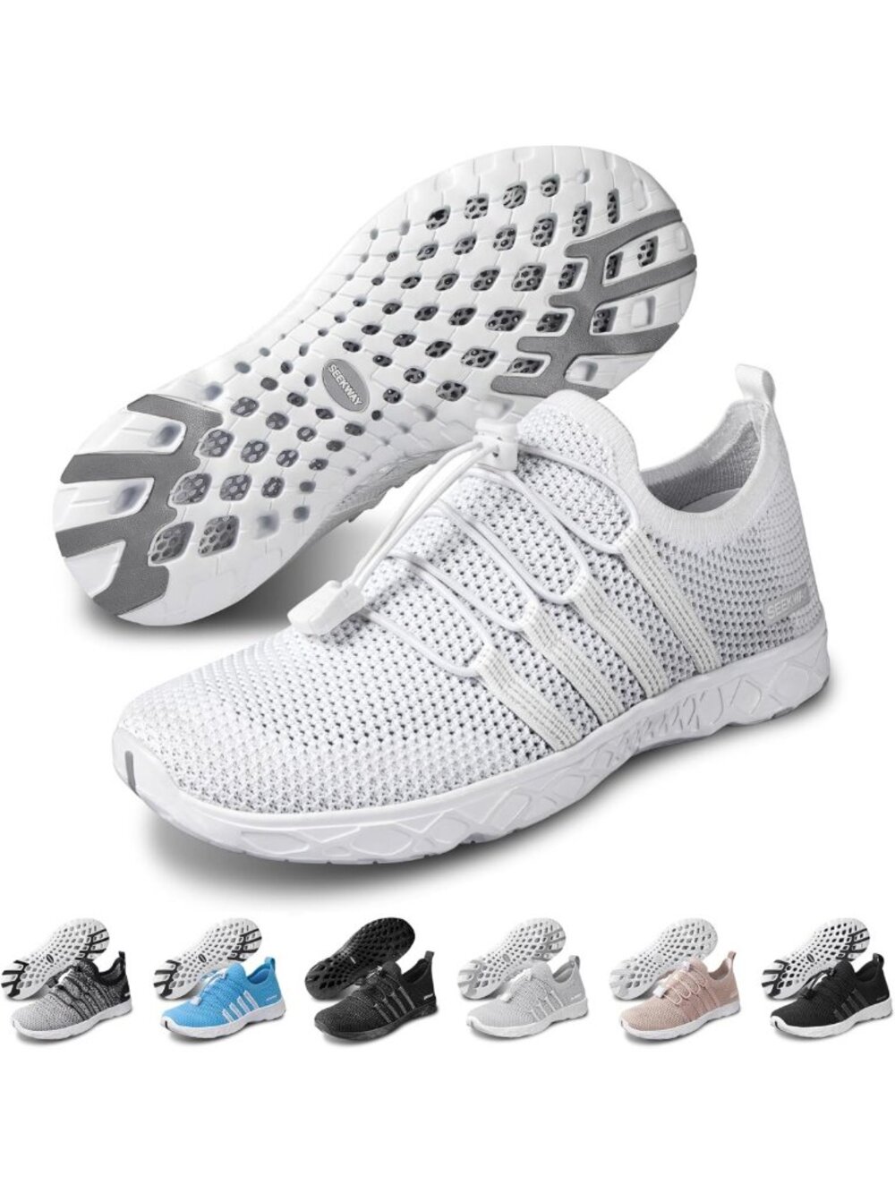 Quick Dry Aqua Water Shoes for Men & Women - Barefoot Beach, Surf, Pool Sports